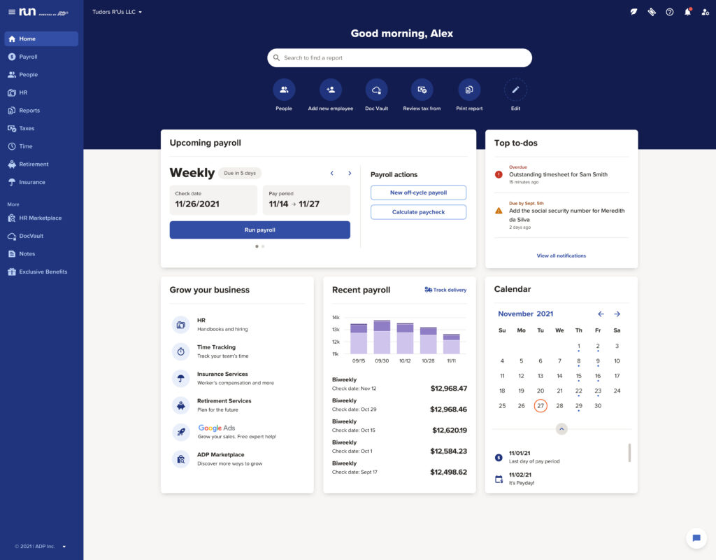Automatic Data Processing application